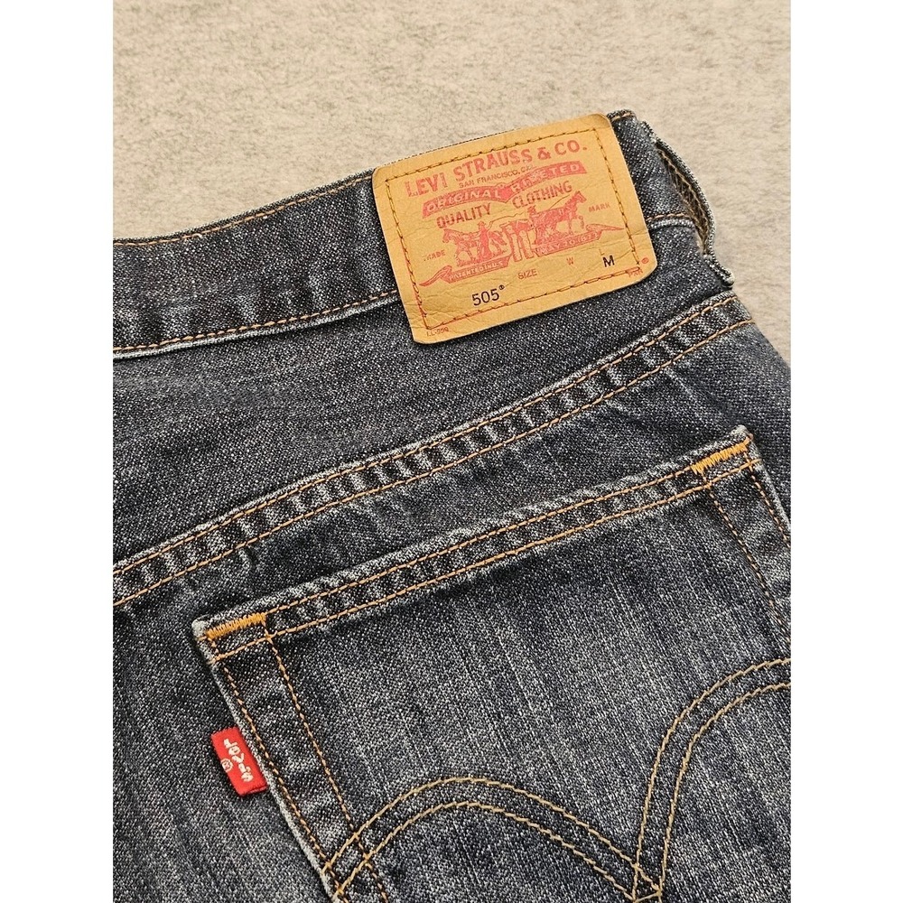 Levis 505 Nouveau Jeans Women's Straight SZ 10M - Picture 4 of 11